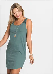 Abito in maglina di cotone con pizzo, bonprix