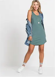 Abito in maglina di cotone con pizzo, bonprix