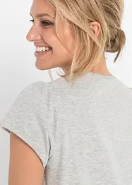Camicia da notte per l'allattamento con cotone biologico, bonprix