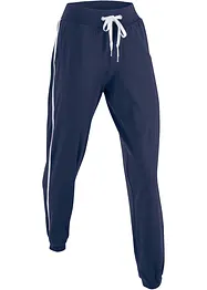 Pantaloni da jogging in cotone alla caviglia, bonprix