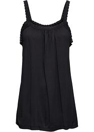 Top in jersey con bordo in pizzo, RAINBOW