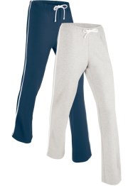 Pantaloni in maglina elasticizzata (pacco da 2) livello 1, bpc bonprix collection