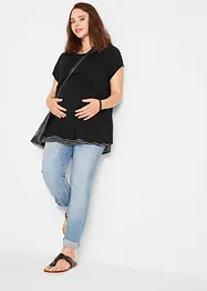 Maglia prémaman / da allattamento 2 in 1 in viscosa, bonprix