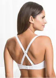 Reggiseno a fascia con ferretto e poliammide riciclata, bonprix