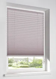 Tenda plissettata semioscurante con velcro adesivo, bonprix