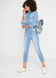 Jeans cropped morbidi, bonprix