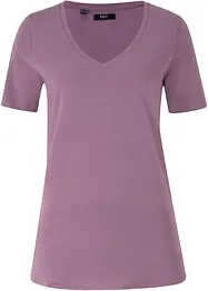 T-shirt con scollo a V profondo, bonprix