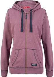 Felpa con zip e cappuccio, John Baner JEANSWEAR