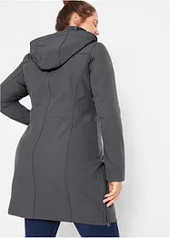 Giacca lunga in softshell idrorepellente, bonprix