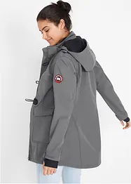 Montgomery in softshell idrorepellente, bonprix