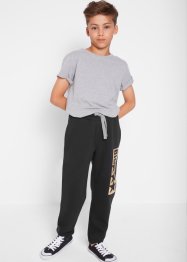 Pantaloni in felpa con stampa cool, bpc bonprix collection