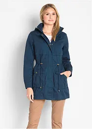 Parka di cotone foderato in jersey, bonprix