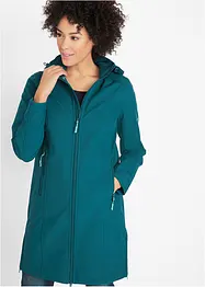 Giacca lunga in softshell idrorepellente, bonprix