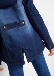 Giacca di jeans imbottita con poliestere riciclato, John Baner JEANSWEAR