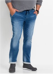 Jeans di felpa slim fit, straight, John Baner JEANSWEAR