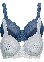 Reggiseno con ferretto (pacco da 2), bonprix