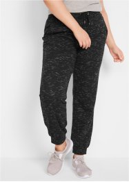 Pantaloni da jogging melange con elastico, bpc bonprix collection