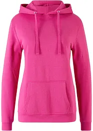 Felpa basic con cappuccio in spugna morbida, bonprix