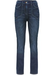 Jeans elasticizzati a vita alta con cinta comoda, slim fit, bpc bonprix collection