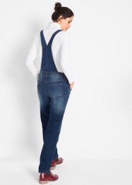 Salopette di jeans dal taglio comodo, bpc bonprix collection