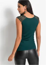 Top con pizzo, bonprix