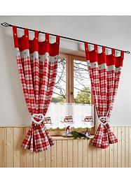 Tenda a vetro con gufi ricamati, bpc living bonprix collection