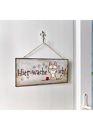 Targa per la porta con gatto, bpc living bonprix collection
