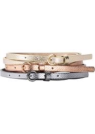 Cinture (set 3 pezzi), bpc bonprix collection