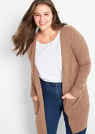 Cardigan lungo in bouclé, bonprix