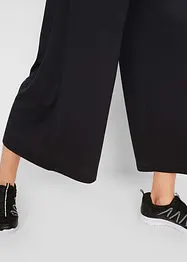 Pantaloni culotte in maglina al polpaccio, bonprix