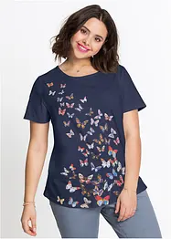 T-shirt con farfalle, bonprix