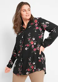 Camicetta lunga in viscosa fluente, bonprix