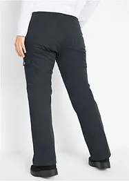 Pantaloni termici cargo con elastico in vita, bonprix