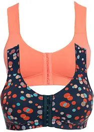 Reggiseno senza ferretto con chiusura anteriore e cotone biologico (pacco da 2), bonprix