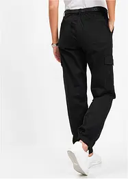 Pantaloni cargo elasticizzati con cotone, bonprix