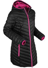 Giacca lunga trapuntata ultra leggera con sacchetto, bpc bonprix collection