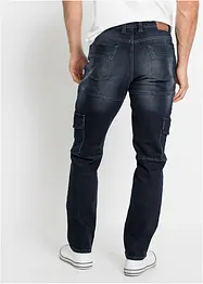 Jeans elasticizzati cargo slim fit, straight, bonprix