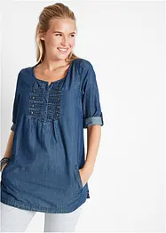 Blusa lunga svasata, bonprix