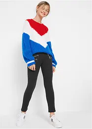Pantaloni elasticizzati aderenti, bonprix