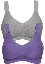 Fruit Of The Loom Reggiseno Senza Ferretto Fit For Me: Morbido Cotone Per Taglie Forti, Comfort E Supporto, Colore 7C