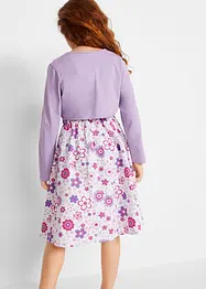 Abito, cintura e bolero (set 3 pezzi), bonprix