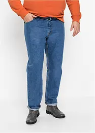 Jeans loose fit in denim robusto, straight, bonprix