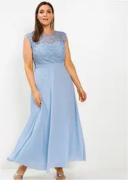 Abito da sera lungo con pizzo, bonprix