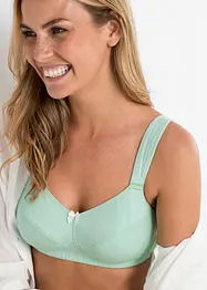 Reggiseno senza ferretto con cotone (pacco da 3), bonprix