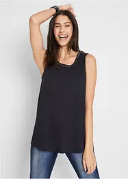Top lungo con scollo rotondo, bonprix