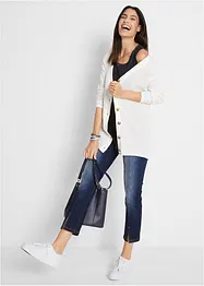 Top lungo con scollo rotondo, bonprix