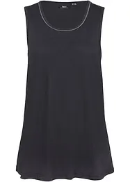 Top lungo con scollo rotondo, bonprix