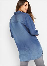 Camicia di jeans extra lunga, John Baner JEANSWEAR
