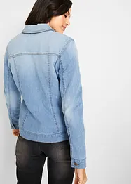 Giacca di jeans con inserti a costine, bonprix