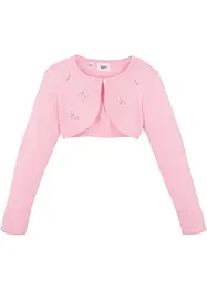 Bolero in maglia con farfalle applicate, bonprix